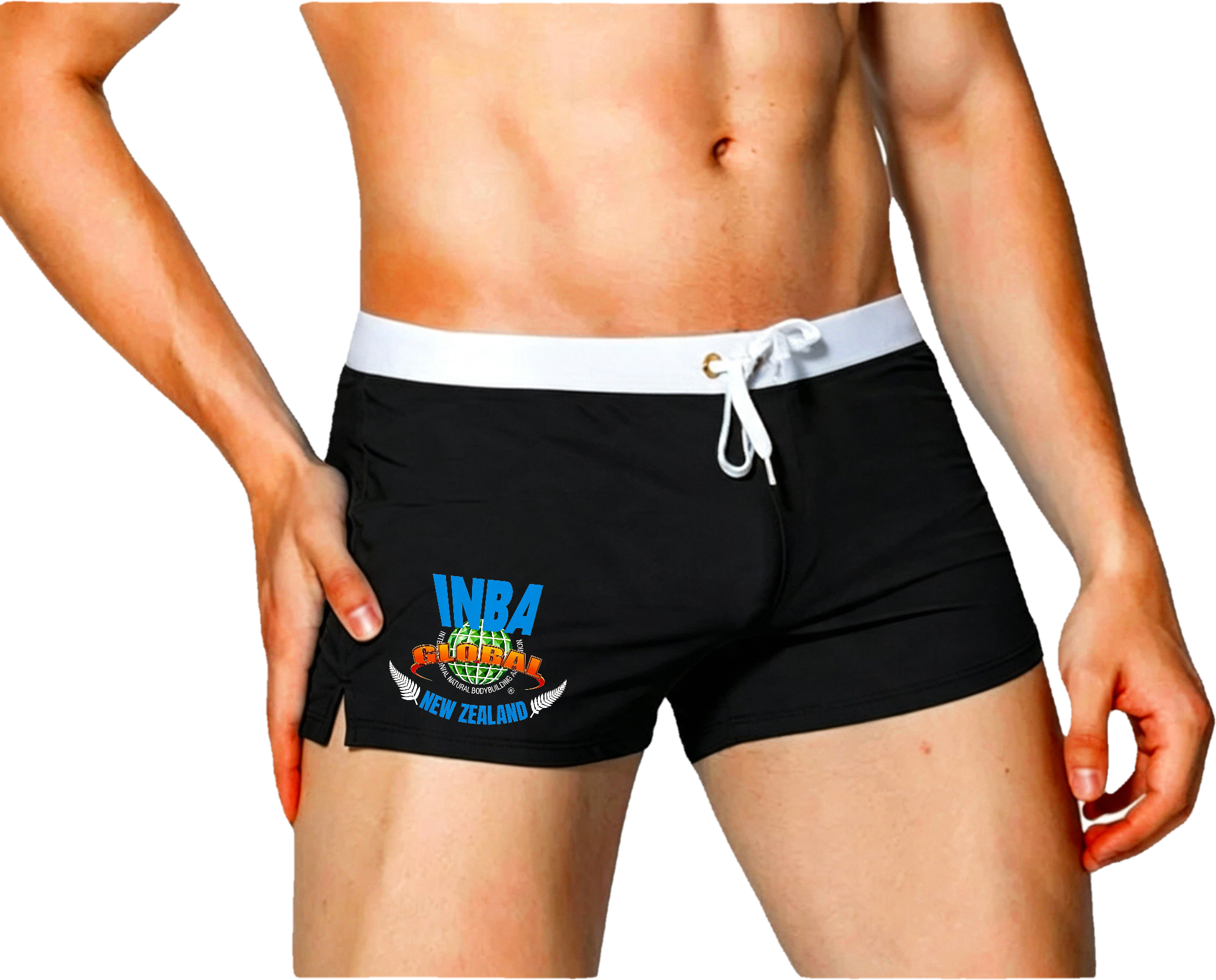 INBA PNBA NEW ZEALAND MEN'S SPORT MODEL SHORTS - Image 2