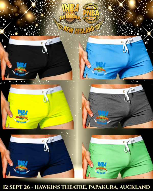 INBA PNBA NEW ZEALAND MEN'S SPORT MODEL SHORTS - Image 1