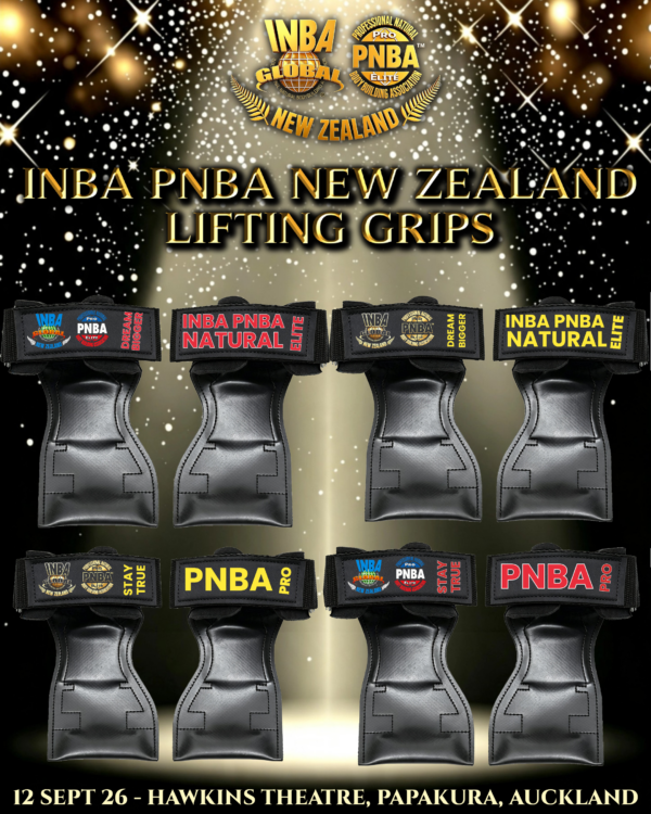 INBA PNBA NEW ZEALAND LIFTING GRIPS - Image 1
