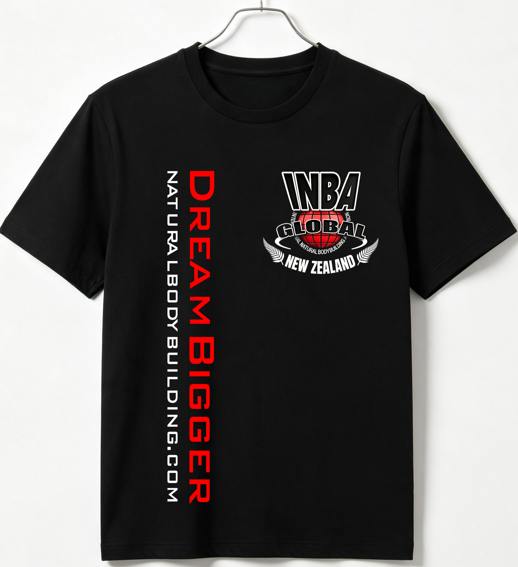 INBA PNBA NZ 100% COTTON HEAVY WEIGHT T SHIRTS - Image 2
