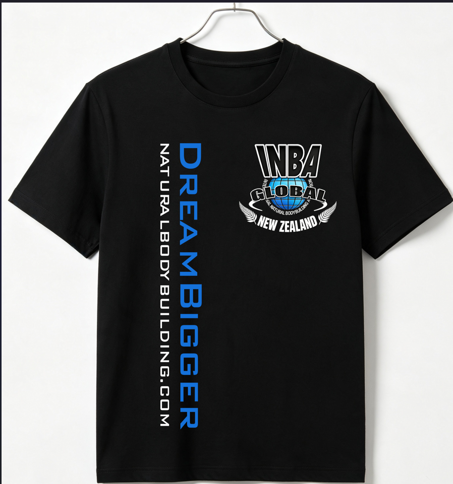 INBA PNBA NZ 100% COTTON HEAVY WEIGHT T SHIRTS - Image 3